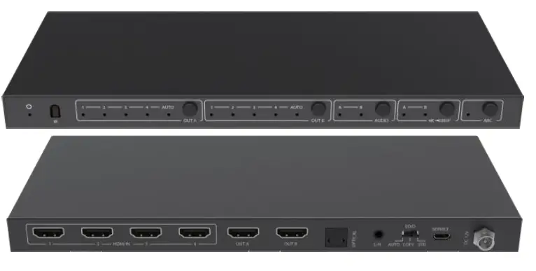 Paugge ENT-MX20B4X2A 4x2 HDMI 2.0b Matrix product