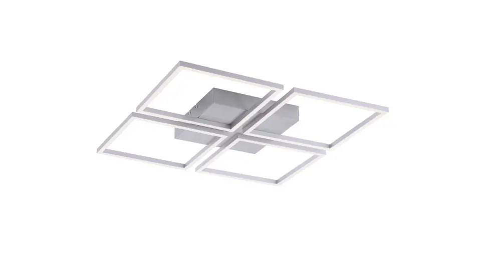 Paul Neuhaus Inigo 8191-55 Ceiling Light Steel 4x Led Board Instructions