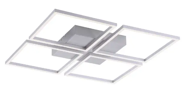 Paul Neuhaus Inigo 8191-55 Ceiling Light Steel 4x LED Board