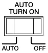 Auto turn-on selector