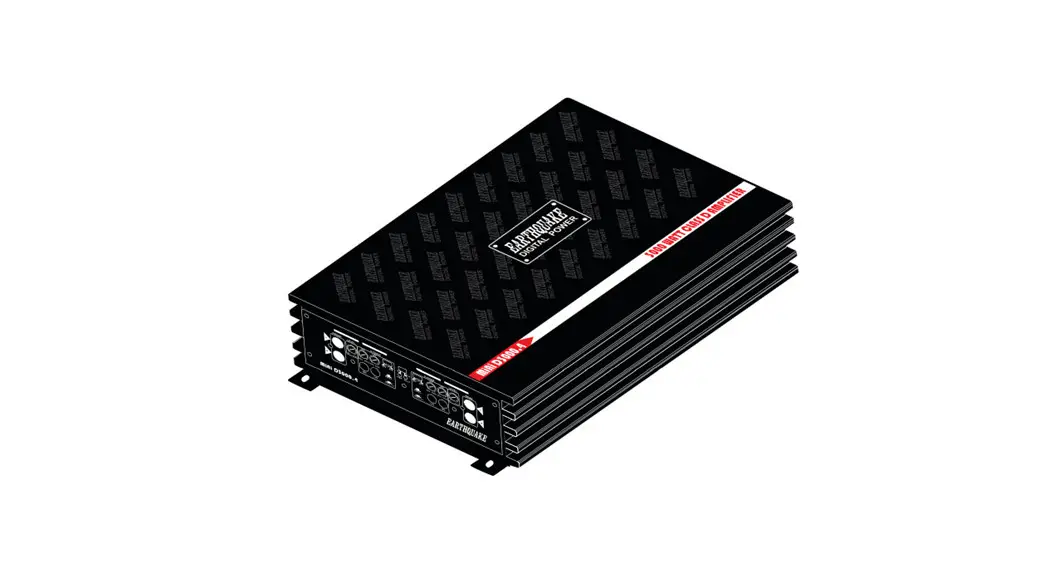 Earthquake Sound Mini D3000.4 2nd Gen Stereo Amplifier User Manual
