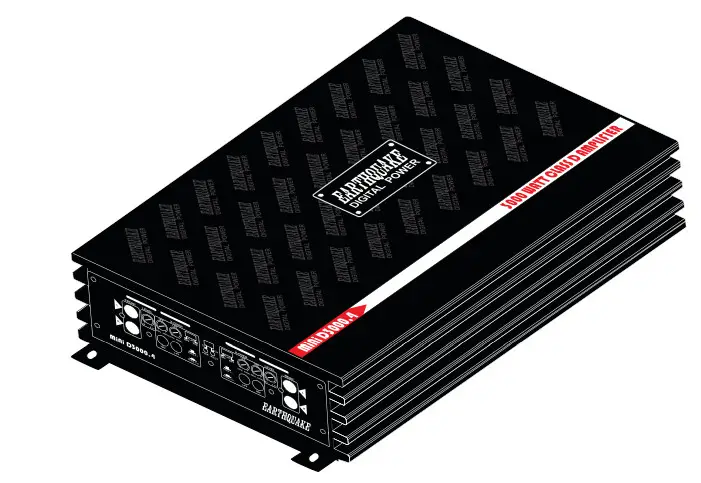 EARTHQUAKE SOUND MiNi D3000.4 2nd Gen Stereo Amplifier