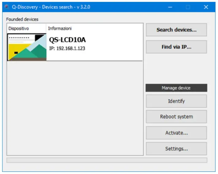 System configuration