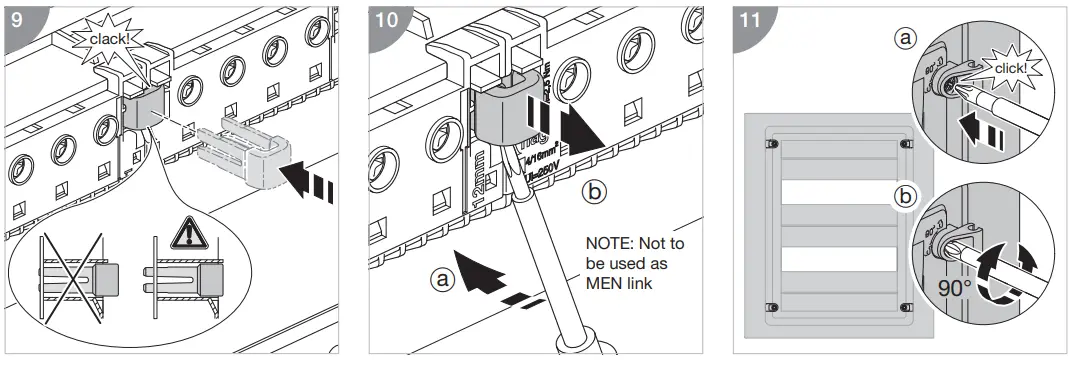 hager VF312TS Enclosure Transparent Door - fig6
