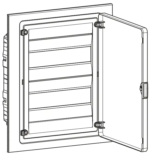 hager VF312TS Enclosure Transparent Door - fig7