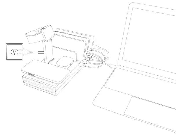 NANAMI HM002 Wireless Charging Station - Figure 5