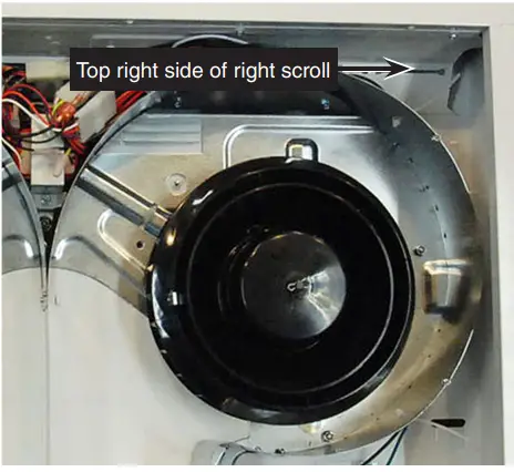 POWER CABLE ENTERING