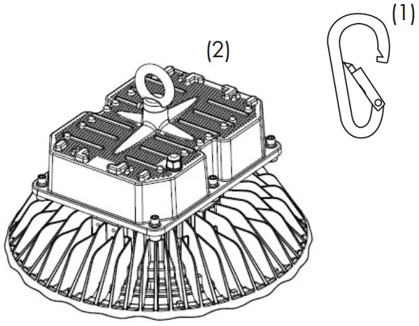 VENTURE LIGHTING AP0010 300W High Bay Fixture - VENTURE LIGHTING AP0010 300W High Bay Fixture