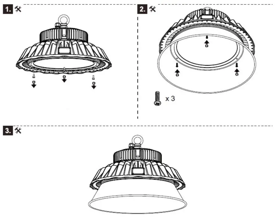 VENTURE LIGHTING AP0010 300W High Bay Fixture - fig2