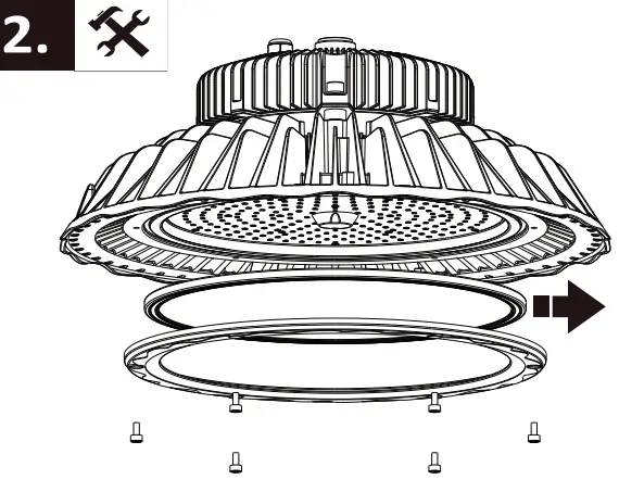 VENTURE LIGHTING AP0010 300W High Bay Fixture - fig4