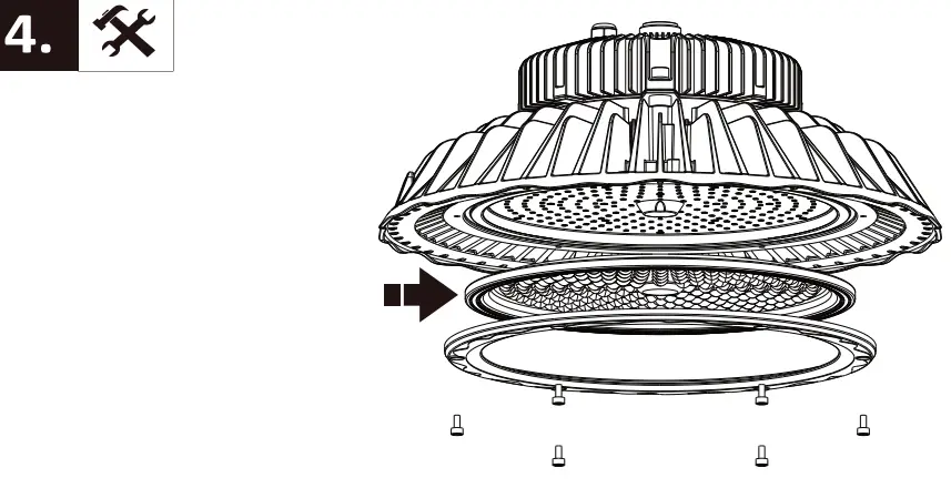 VENTURE LIGHTING AP0010 300W High Bay Fixture - fig6
