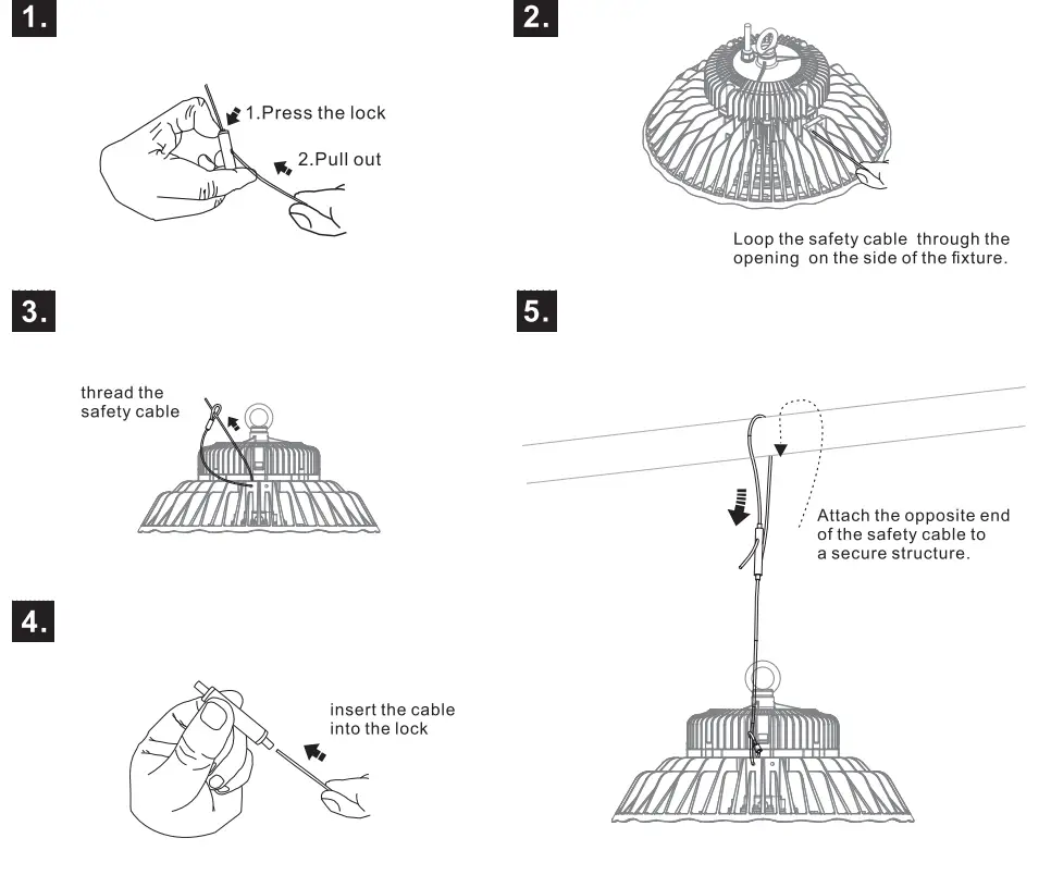 VENTURE LIGHTING AP0010 300W High Bay Fixture - fig9