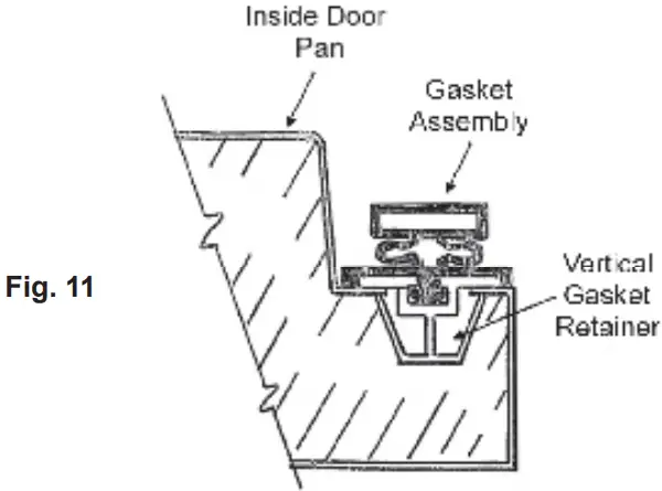 Traulsen RHT132WUT FHG Stainless Steel One Section Glass Door Reach In Refrigerator - REPLACING THE GASKETS