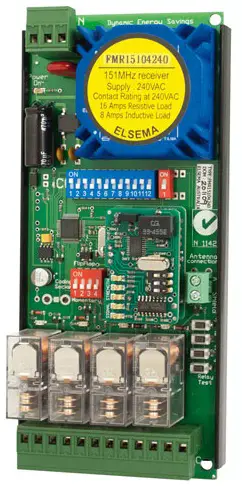 ELSEMA FMR15104240 4 Channel 151MHz FM Receiver with Main AC Supply