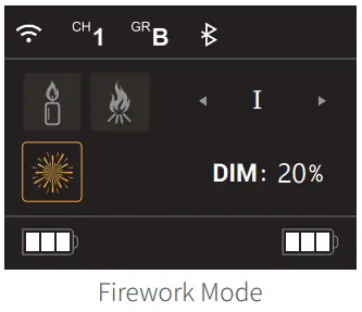 Godox M600BI Knowled M600Bi Bi-Color LED Light - Effect Setting 2
