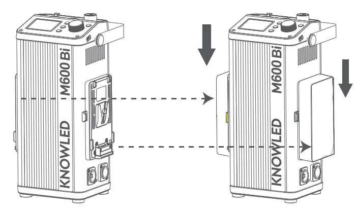 Godox M600BI Knowled M600Bi Bi-Color LED Light - Power Supply 2