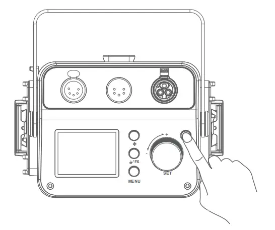 Godox M600BI Knowled M600Bi Bi-Color LED Light - Turn On and off