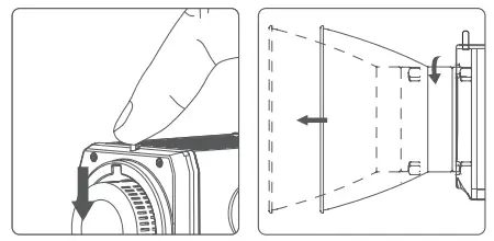 Godox M600BI Knowled M600Bi Bi-Color LED Light - reflector