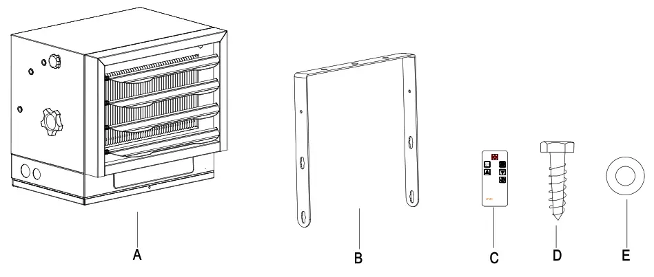 Dyna Glo EG7500DH Dual Heat 7500W Electric Garage Heater - PRE