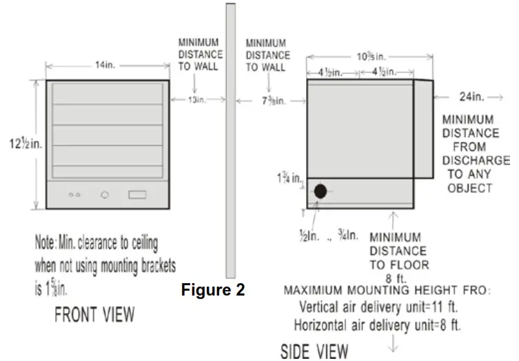 Dyna Glo EG7500DH Dual Heat 7500W Electric Garage Heater - fig