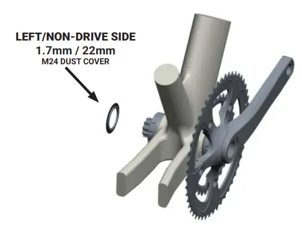 PRAXIS M24 Road Crank Works Zayante - spidefr