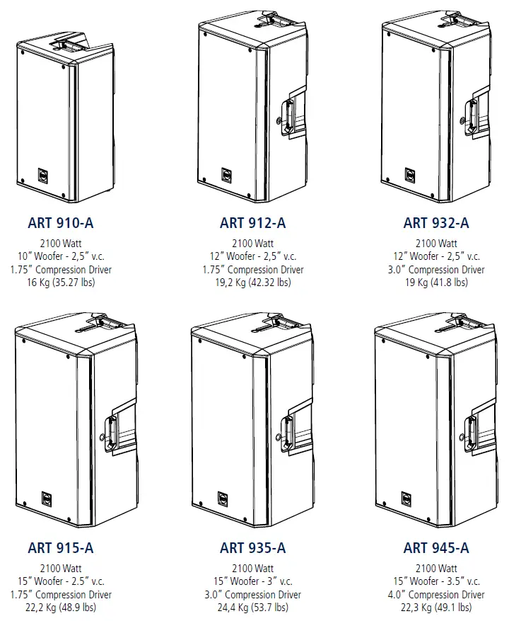 RCF ART-935A Professional Active Speaker-6