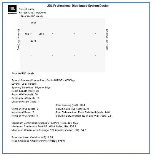 JBL Control 60 Series Pendant Speakers - fig