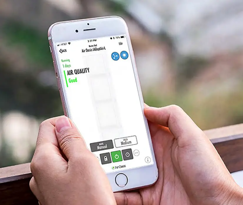 AirOasis iAdaptAir App