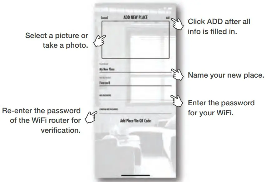 Connection instruction