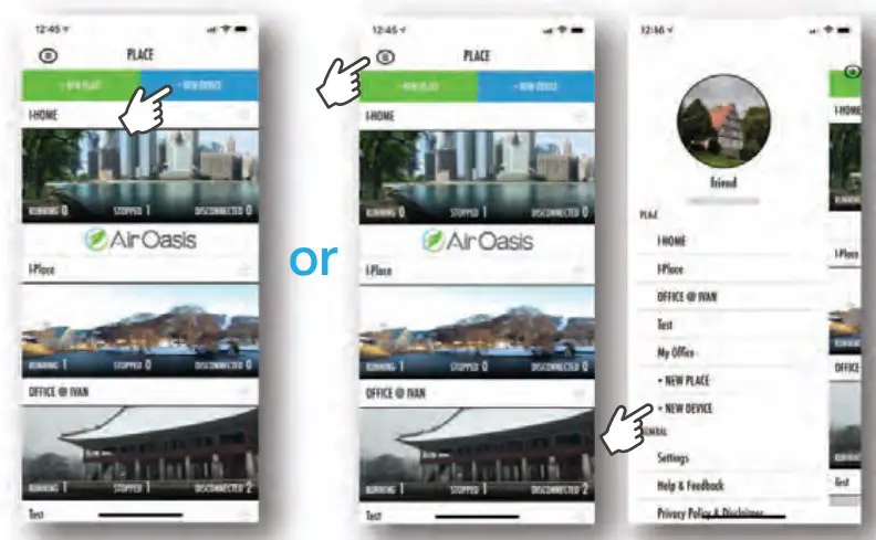 Connection instruction