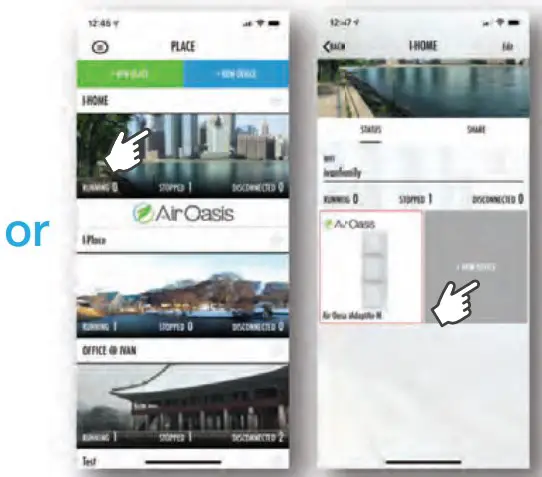 Connection instruction
