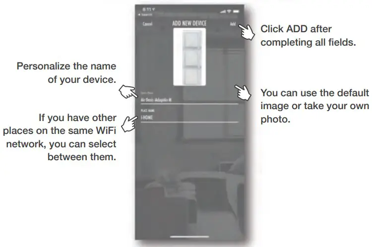 Connection instruction