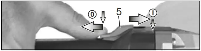 metabo W 850-100 Cordless Angle - Use 1