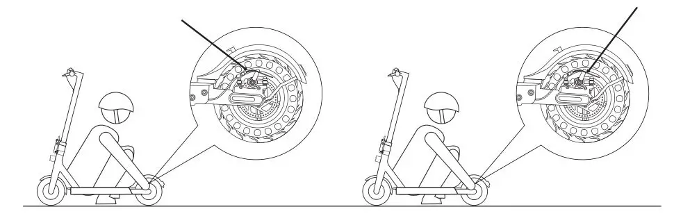 iScooter 1S Electric Scooter - Disc Brake Adjustment
