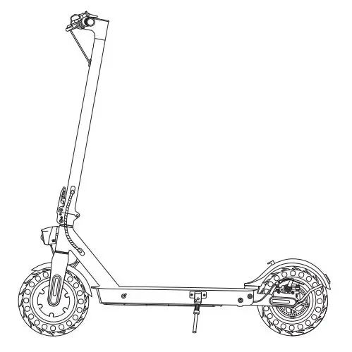 iScooter 1S Electric Scooter - Package Contents