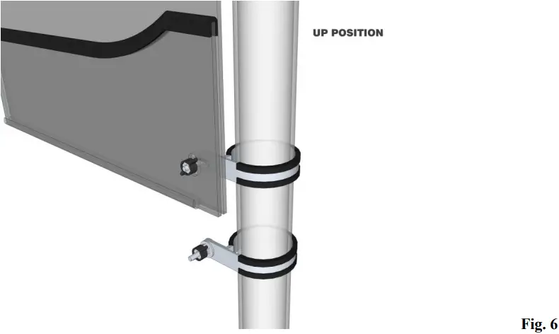 FALCON RIDGE PO 08RANGER WD03 2002 2008 Polaris Ranger Folding Lexan Windshield - Overview 5