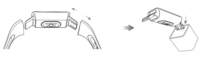 PORTZON B07GDLFT7S Fitness Tracker with Blood Pressure Heart Rate Sleep Health Monitor - Figure 2