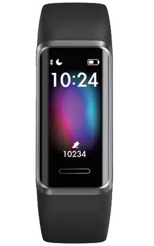 PORTZON B07GDLFT7S Fitness Tracker with Blood Pressure Heart Rate Sleep Health Monitor