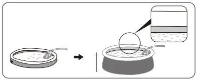 FILLING POOL WITH WATER