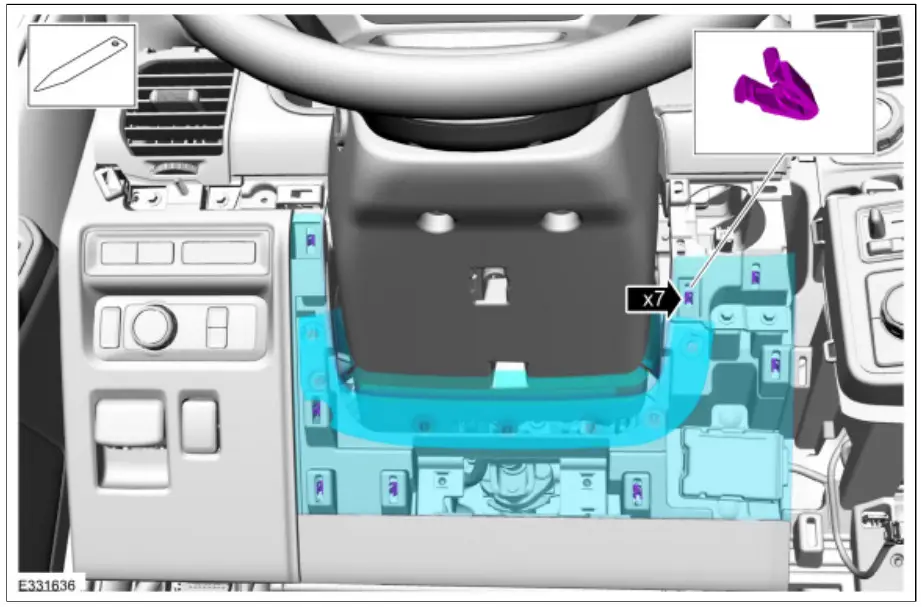 Ford 413 01 Instrument Panel Cluster IPC - Figure 4