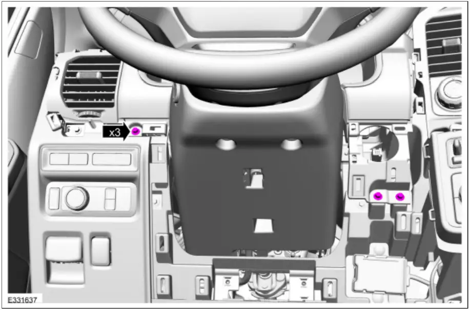 Ford 413 01 Instrument Panel Cluster IPC - Figure 7