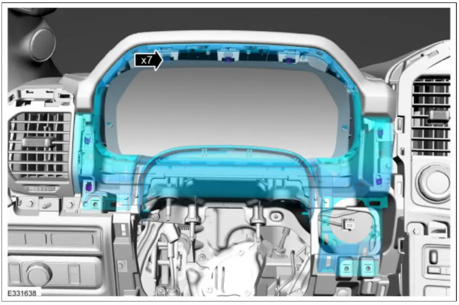 Ford 413 01 Instrument Panel Cluster IPC - Figure 8
