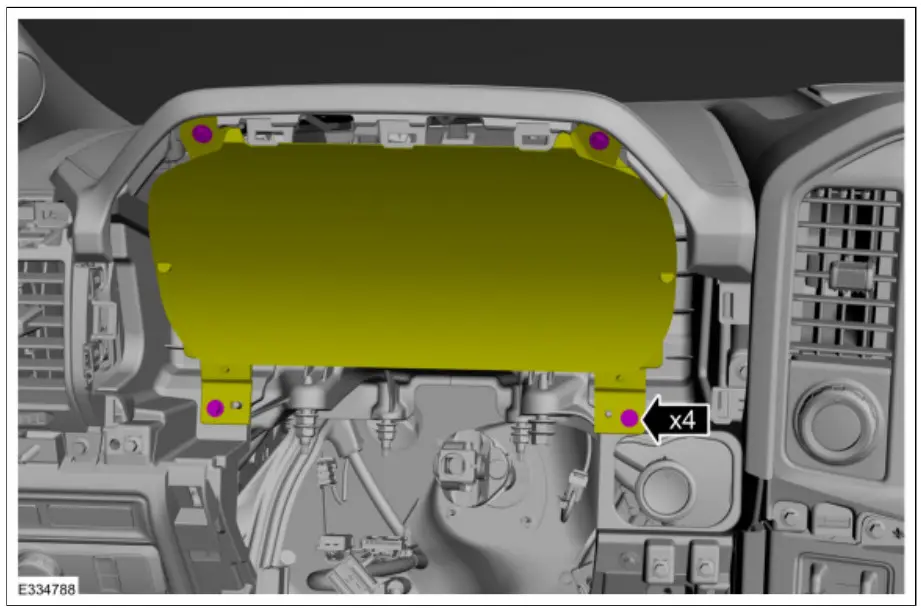 Ford 413 01 Instrument Panel Cluster IPC - Figure 9