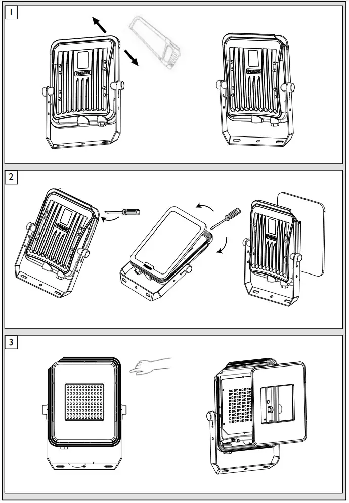 PHILIPS BVP154 Ledinaire LED Floodlight
