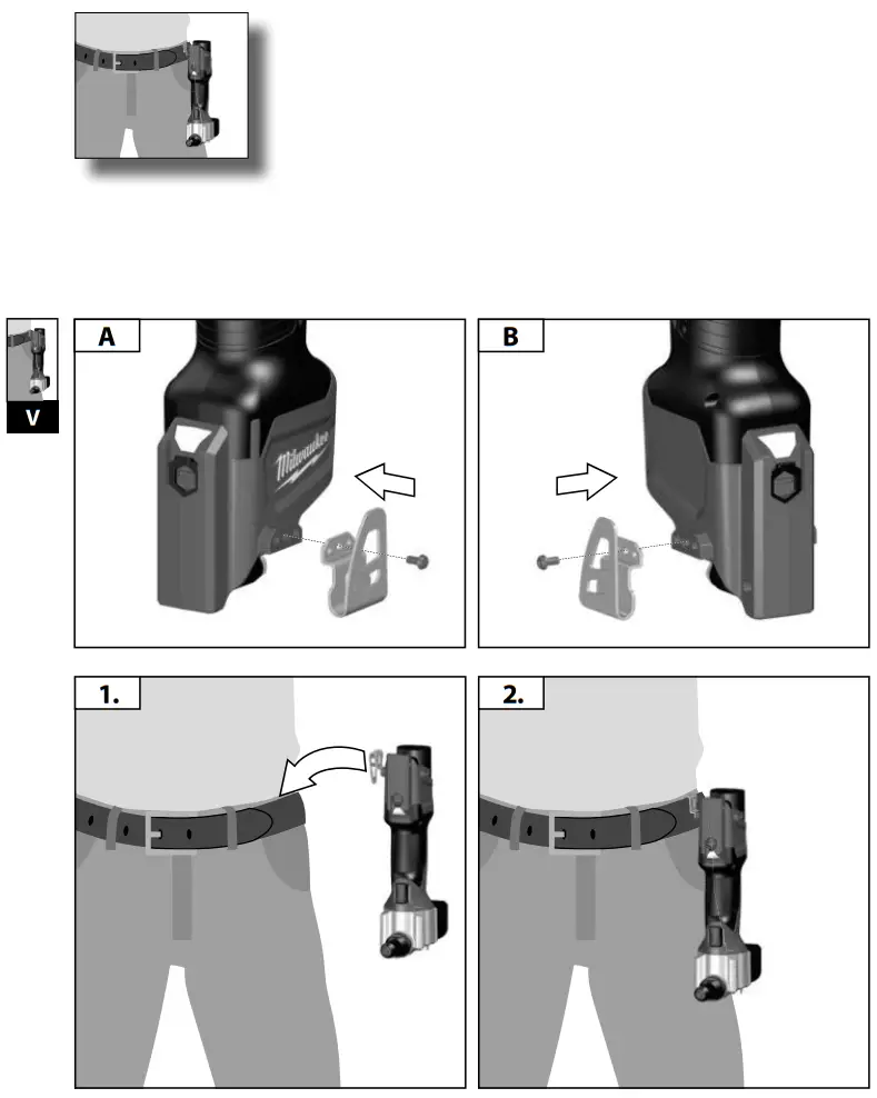 milwaukee M12 BPRT Compact 20mm Rivet Gun - fig 9