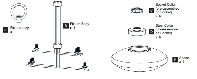 QUOIZEL-QCH5577MBK-Chenal-6-Light-Aged-Brass-Chandelier-with-Opal-Etched-Glass-Shade-fig-2