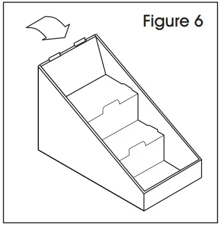 ULINE S-12330 3 Tier CD Display -FIGURE 6