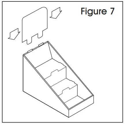 ULINE S-12330 3 Tier CD Display -FIGURE 7