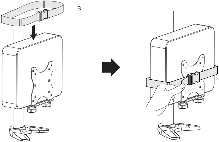 Humanscale M Thin Client Holder C02a-3