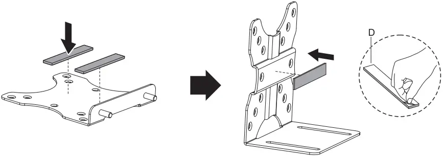 Humanscale M Thin Client Holder C02b-1